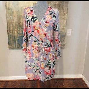 Eight Sixty Stitch Fix Drawstring Floral Dress